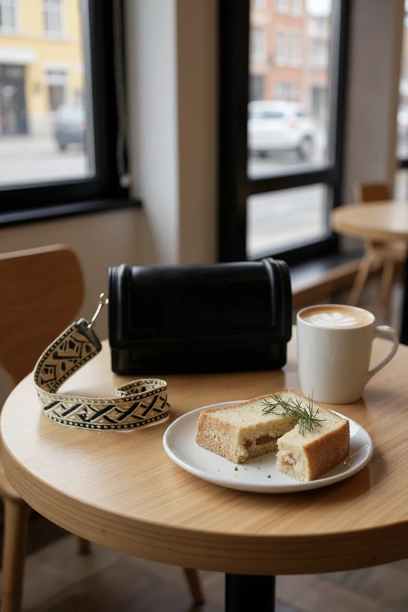 أناقة الجرأة العصرية: شنطة كتف بتصميم "بوكسي" وحزام عريض مميز - Image 5